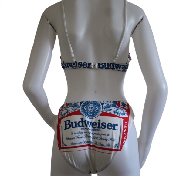 βSOLDβ Vintage 1990s Budweiser Carabella Bikini - Picture 4 of 7